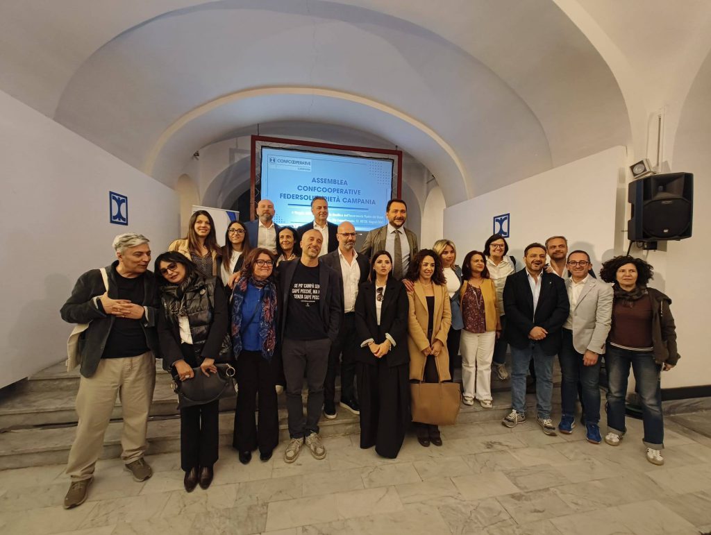 GIULIANO CIANO NUOVO PRESIDENTE DI CONFCOOPERATIVE FEDERSOLIDARIETÀ CAMPANIA